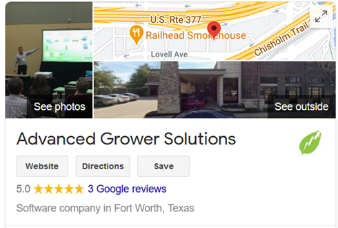Advanced Grower Solutions Google