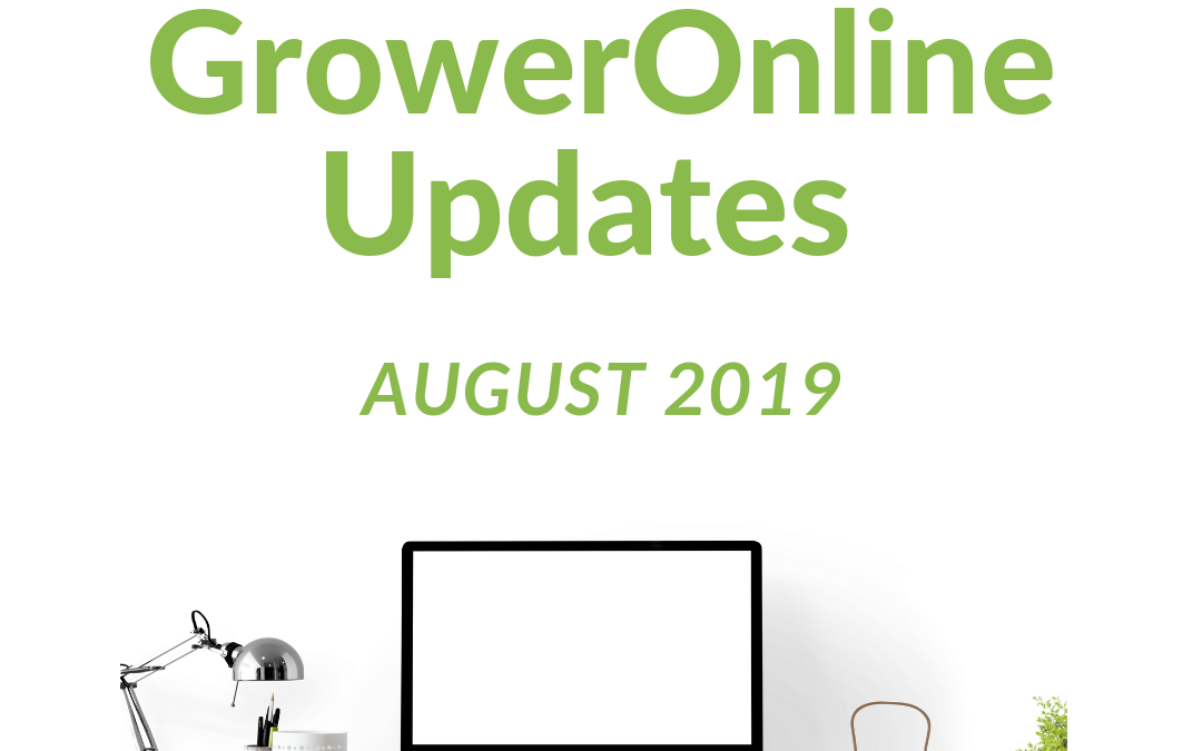 Grower Online Release