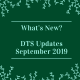 DTS Cumulative Update September 2019