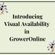 Introducing Visual Availability in Grower Online