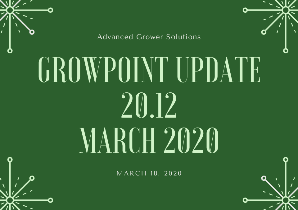 GrowPoint 20.12 Update