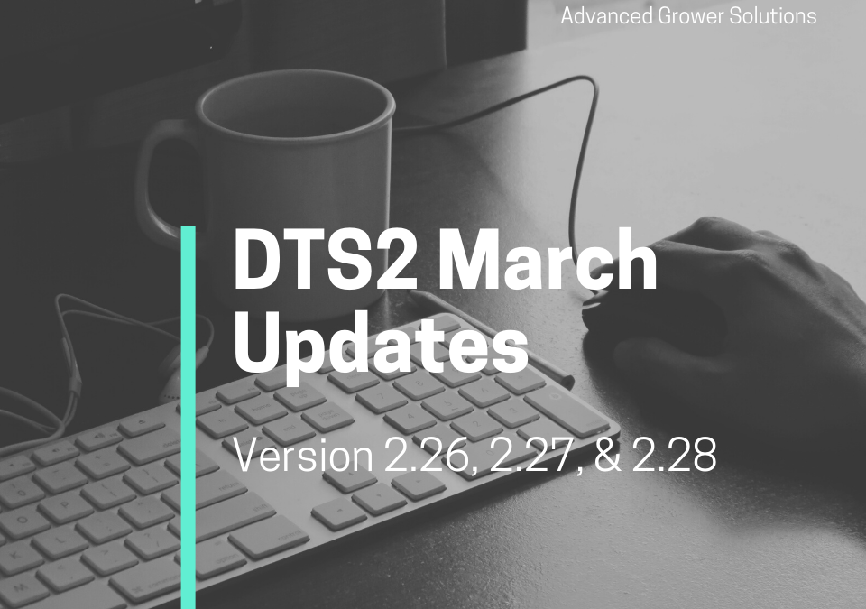 DTS2 March Updates