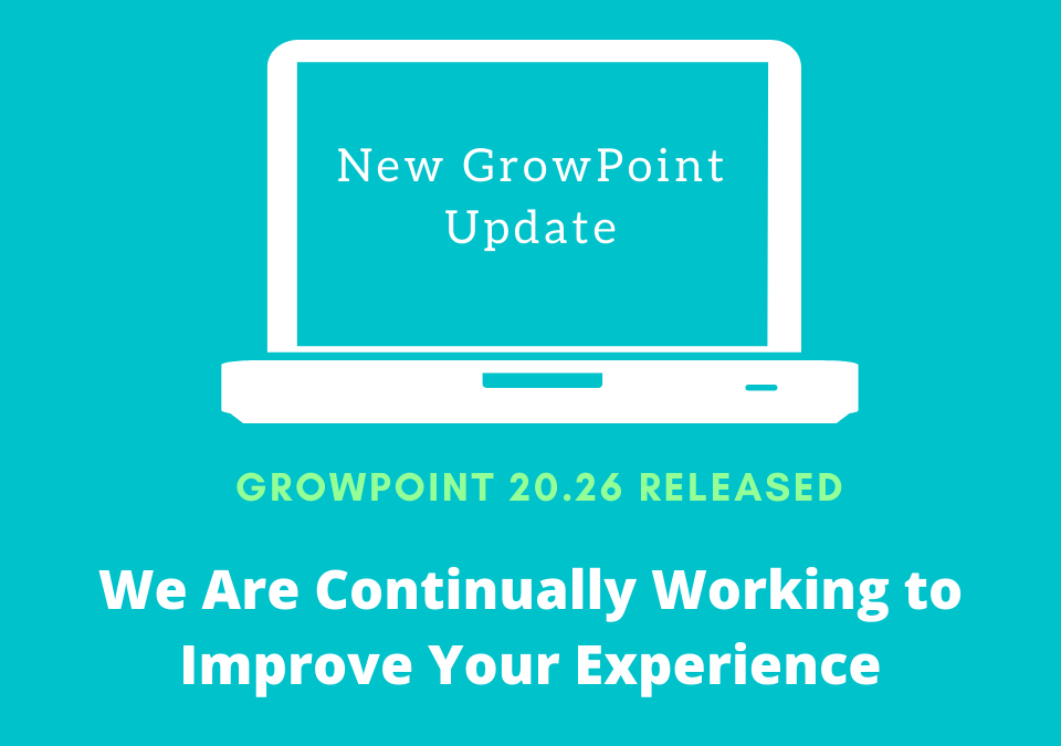 GrowPoint Software Update