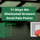 11 Ways We Eliminated Growers Excel Pain Points