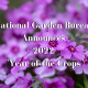 National Garden Bureau Announces 2022 Year of the Crops