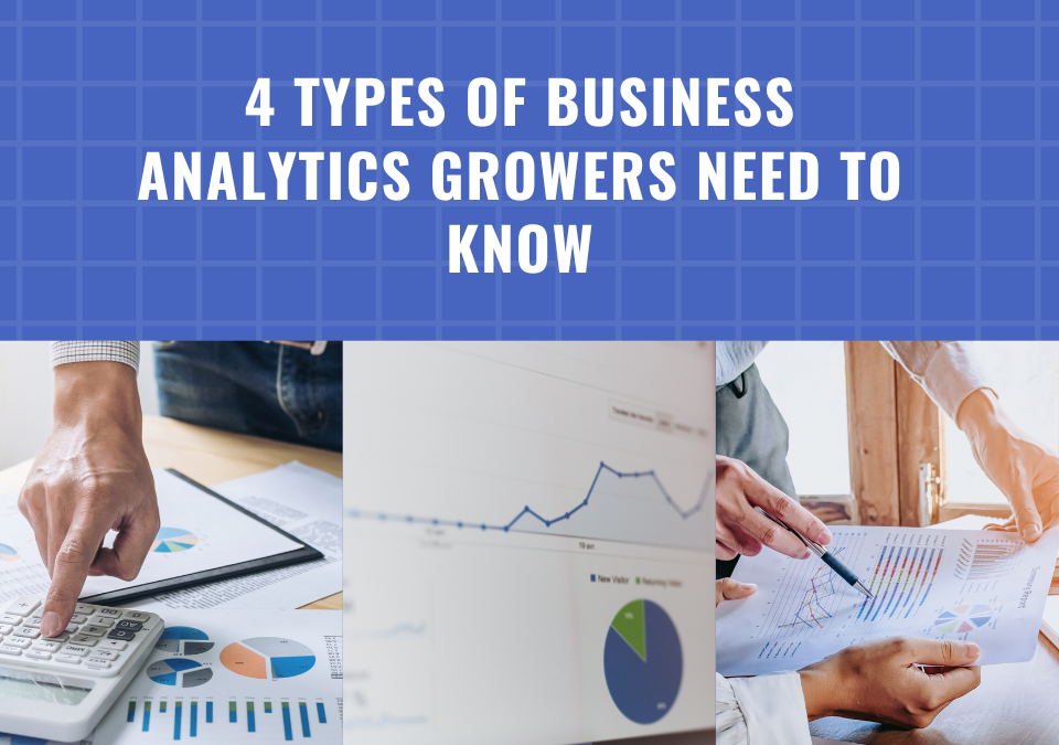 4 Types of Business Analytics Growers Need to Know