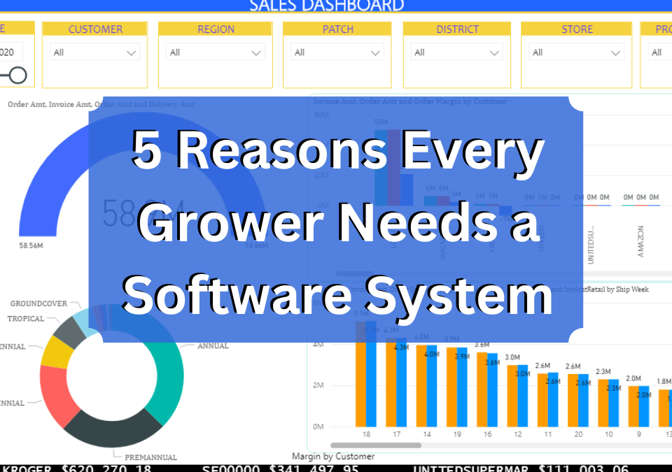5 Reasons Every Grower Needs A Software System