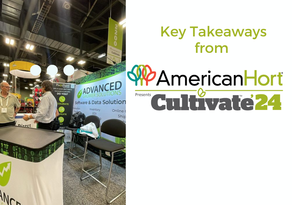 Key Takeaways from Cultivate 2024