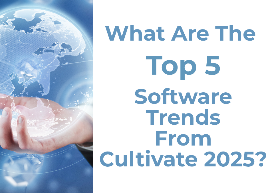 Top 5 software trends from Cultivate25